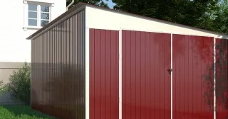 Сарай из труб в Славгороде от 41257 рублей - строительство сараев из труб и профнастила