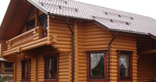 Строительство дома из оцилиндрованного бревна в Славгороде - от 134082 рублей