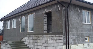 Фасад из газобетона для дома в Славгороде - Строй-Слд, качественная отделка от 2063 руб.