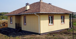 Одноэтажный дом из панелей под ключ в Славгороде - Строй-Слд от 134082 рублей